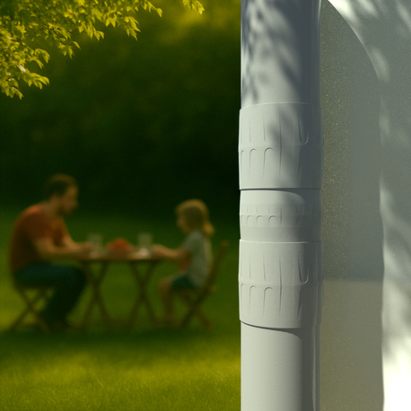 EPUR-100 FILTRE ANTI-ODEURS AU CHARBON ACTIF POUR FOSSE SEPTIQUE , TOUTES EAUX , Ø 100 MM