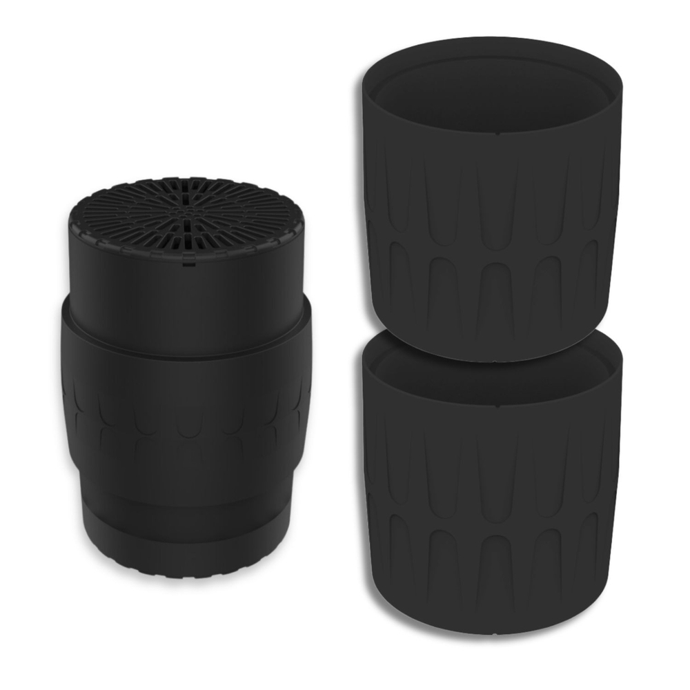 EPUR-100 FILTRE ANTI-ODEURS AU CHARBON ACTIF POUR FOSSE SEPTIQUE , TOUTES EAUX , Ø 100 MM