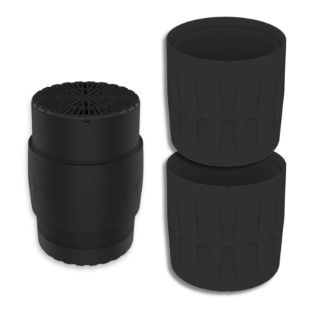 EPUR-100 FILTRE ANTI-ODEURS AU CHARBON ACTIF POUR FOSSE SEPTIQUE , TOUTES EAUX , Ø 100 MM