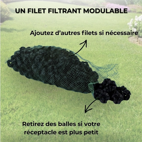 Filtre Fosse Septique 60L, Remplace 25kg de Pouzzolane