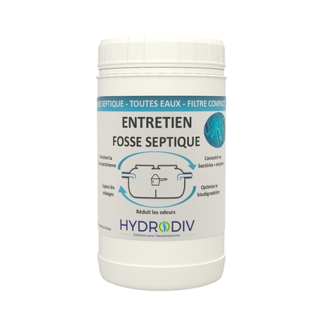 ENTRETIEN 7 MOIS POUR FOSSE SEPTIQUE , AUX BACTERIES ET ENZYMES