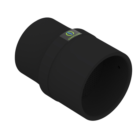 FILTRE ANTI-ODEURS AU CHARBON ACTIF POUR FOSSE SEPTIQUE + MANCHON GRIS