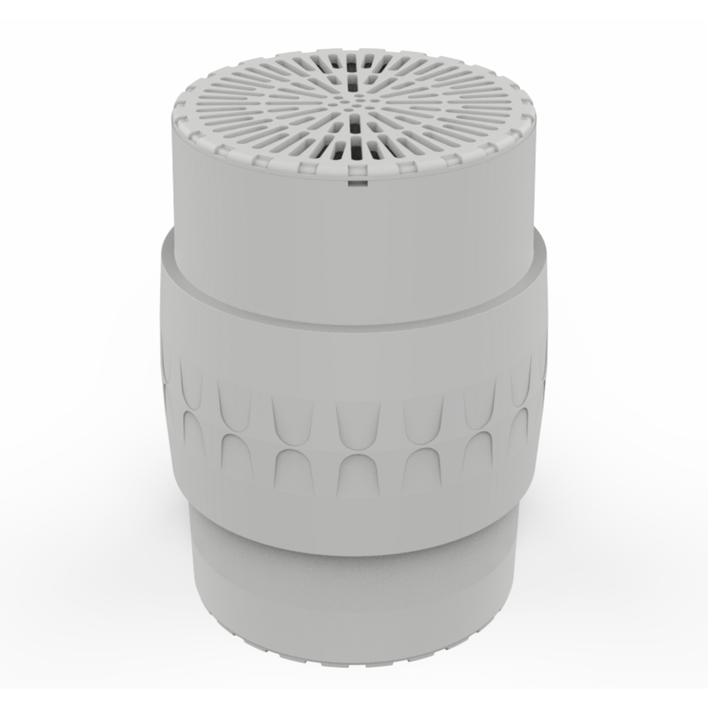 EPUR-100-110 FILTRE ANTI-ODEURS AU CHARBON ACTIF POUR FOSSE SEPTIQUE , TOUTES EAUX , Ø 100 MM