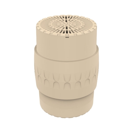 EPUR-100-110 FILTRE ANTI-ODEURS AU CHARBON ACTIF POUR FOSSE SEPTIQUE , TOUTES EAUX , Ø 100 MM